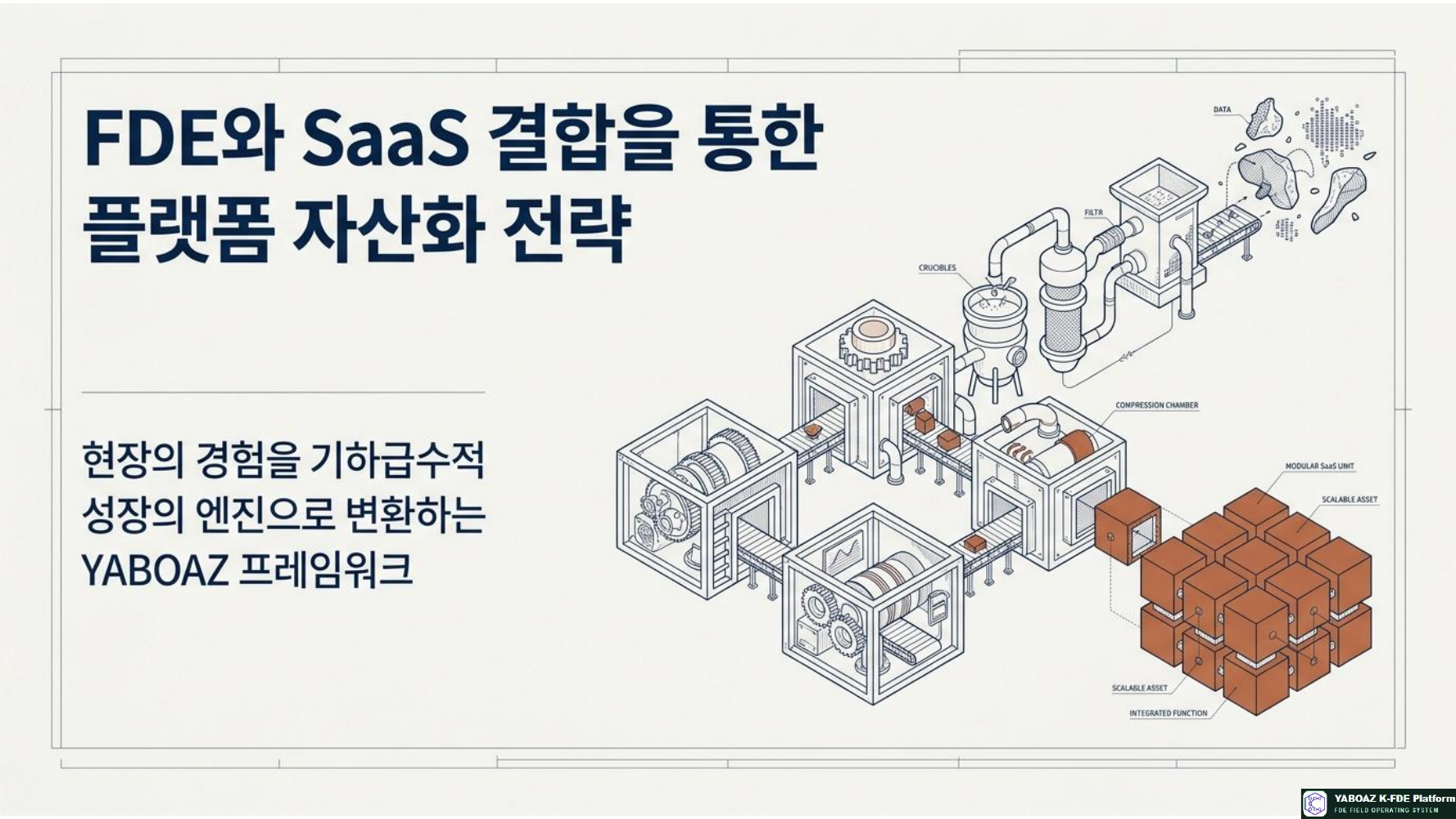플랫폼 자산화 6단계 프로세스 1페이지