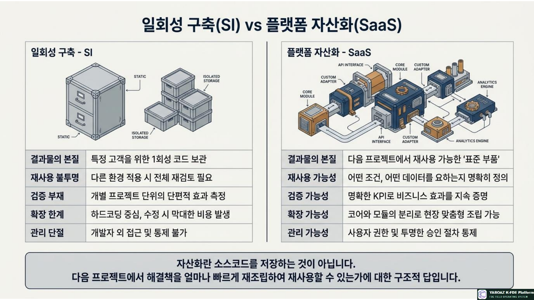 플랫폼 자산화 6단계 프로세스 2페이지