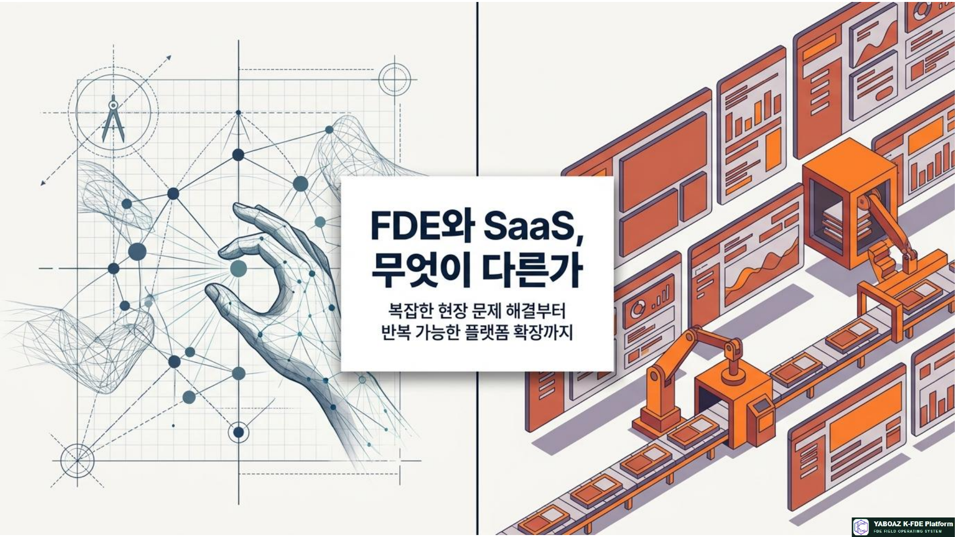 FDE와 SaaS 참고 슬라이드 01
